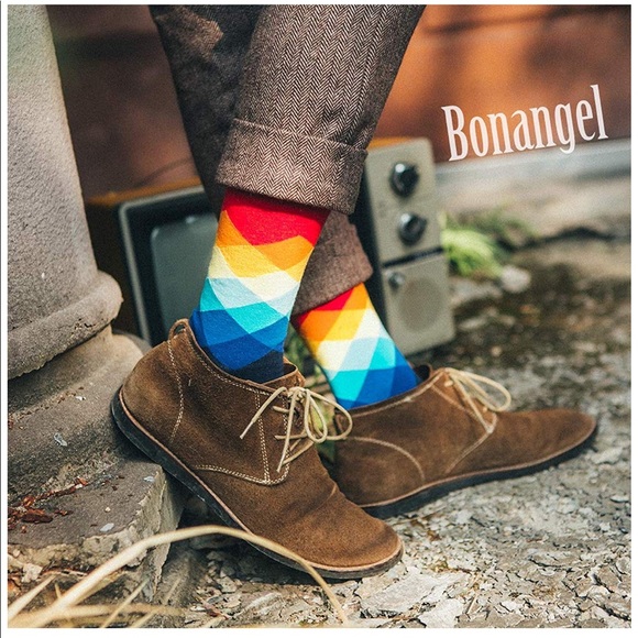 Bonangel Other - HOST PICK ! 4-Pack Men’s Bonangel Dress Socks